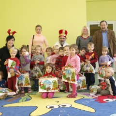 Mikołajki 2012 w Gajowych przedszkolach