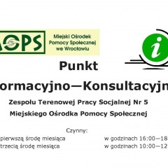 Punkt MOPS przy Radzie Osiedla nieczynny w wakacje