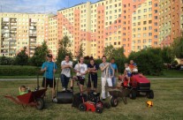 Czyn społeczny na Gaju. Sami budują boisko
