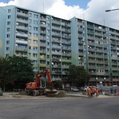 Remont drogi i chodnika przy ul. Krynickiej