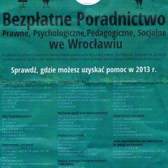 Sprawdź gdzie możesz uzyskać pomoc we Wrocławiu