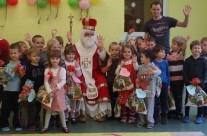 Mikołaj w osiedlowych przedszkolach
