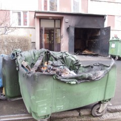 Drugi w tym miesiącu pożar przy Krynickiej