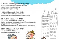 Plan spotkań Klubu Seniora na kwiecień