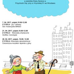 Plan spotkań Klubu Seniora na kwiecień