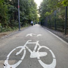 Nowe stojaki rowerowe na Gaju