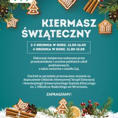 Charytatywny Kiermasz Świąteczny