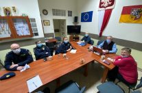 Spotkanie radnych Gaju ze Strażą Miejską