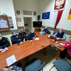 Spotkanie radnych Gaju ze Strażą Miejską