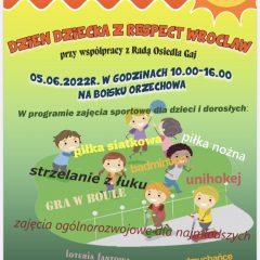 Zapraszamy na Dzień Dziecka na Gaju!