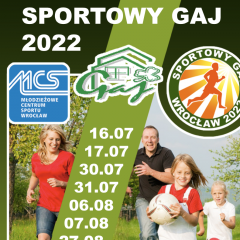 Rusza tegoroczna edycja Sportowego Gaju!