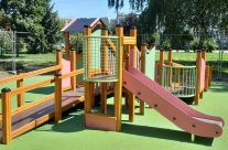 Plac zabaw w Parku Słonecznym w nowej odsłonie