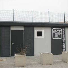Zaplecze boiska sportowego „Orzechowa”