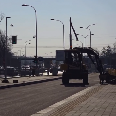 Aktualny postęp prac przebudowy ulicy Bardzkiej oraz ulicy Buforowej