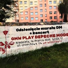 Mural Depeche Mode powstanie na Orzechowej !