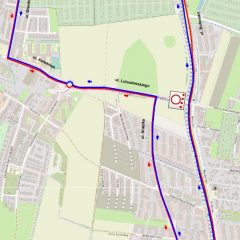 Korytarz transportowy na Jagodno