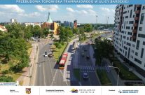 Przebudowa torowiska na Bardzkiej