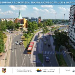 Przebudowa torowiska na Bardzkiej