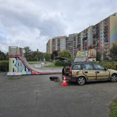 Renowacja rampy w Parku Słonecznym