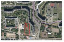 Ochrona przestrzeni pomiędzy blokami przy       ul. Orzechowej, a ul. Działkową.