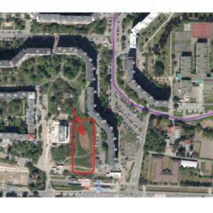 Ochrona przestrzeni pomiędzy blokami przy       ul. Orzechowej, a ul. Działkową.