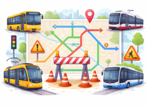 Remont torowiska – ul. Gliniana / ul. Borowska, Zmiany w trasach komunikacji miejskiej