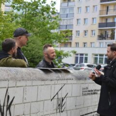TVP Info na Gaju za sprawą grafik rockowych ekipy 46 Rocking Streets